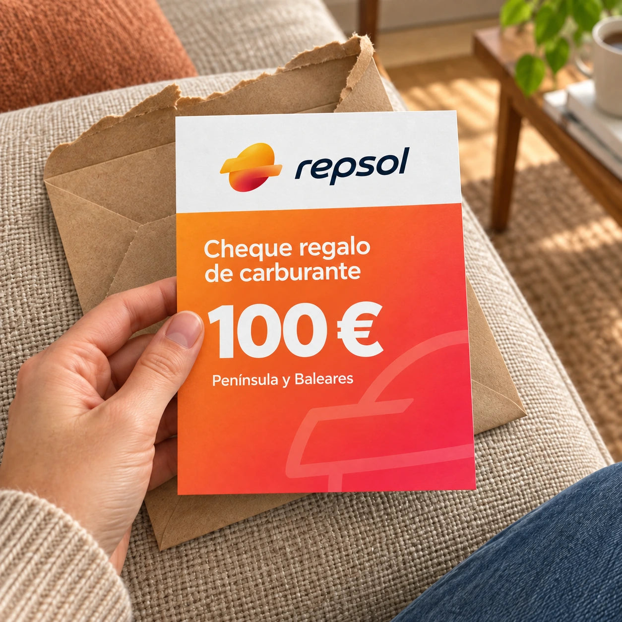 Tu cheque al recibirlo.